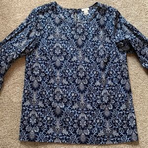 Bell sleeve J crew top
